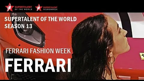 4K 2019 Miss Supertalent Season 13 Ferrari Bologna...