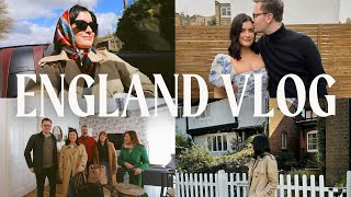 ENGLAND VLOG: London, meeting Jack's parents, country drives, tea & more