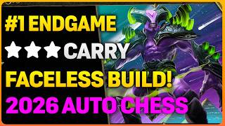 #1 ENDGAME Rank Up ★★★ FACLESS Build For Dota Auto Chess | Step By Step Guide