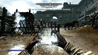 Elder Scrolls V  Skyrim - The battle for fort Sungard
