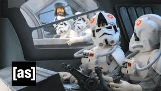 AT-AT Drag Race | Robot Chicken | Adult Swim