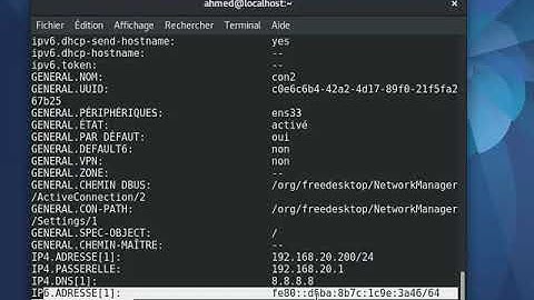 Administration réseau -Ep03- Configurer les paramètres TCP IP: nmcli