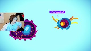 xQc reacts to How The Immune System ACTUALLY Works | Kurzgesagt – In a Nutshell