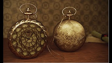 3d modelling a pocket watch - Blender 2 8