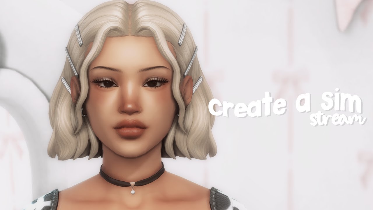 my first sim of 2025! // the sims 4 - create a sim - YouTube