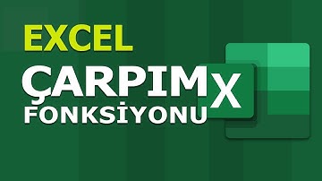 ÇARPIM (PRODUCT) Fonksiyonu | Excel Dersleri