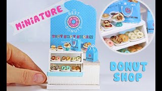 Miniature Donuts Shop / Dolls // Dollhouse