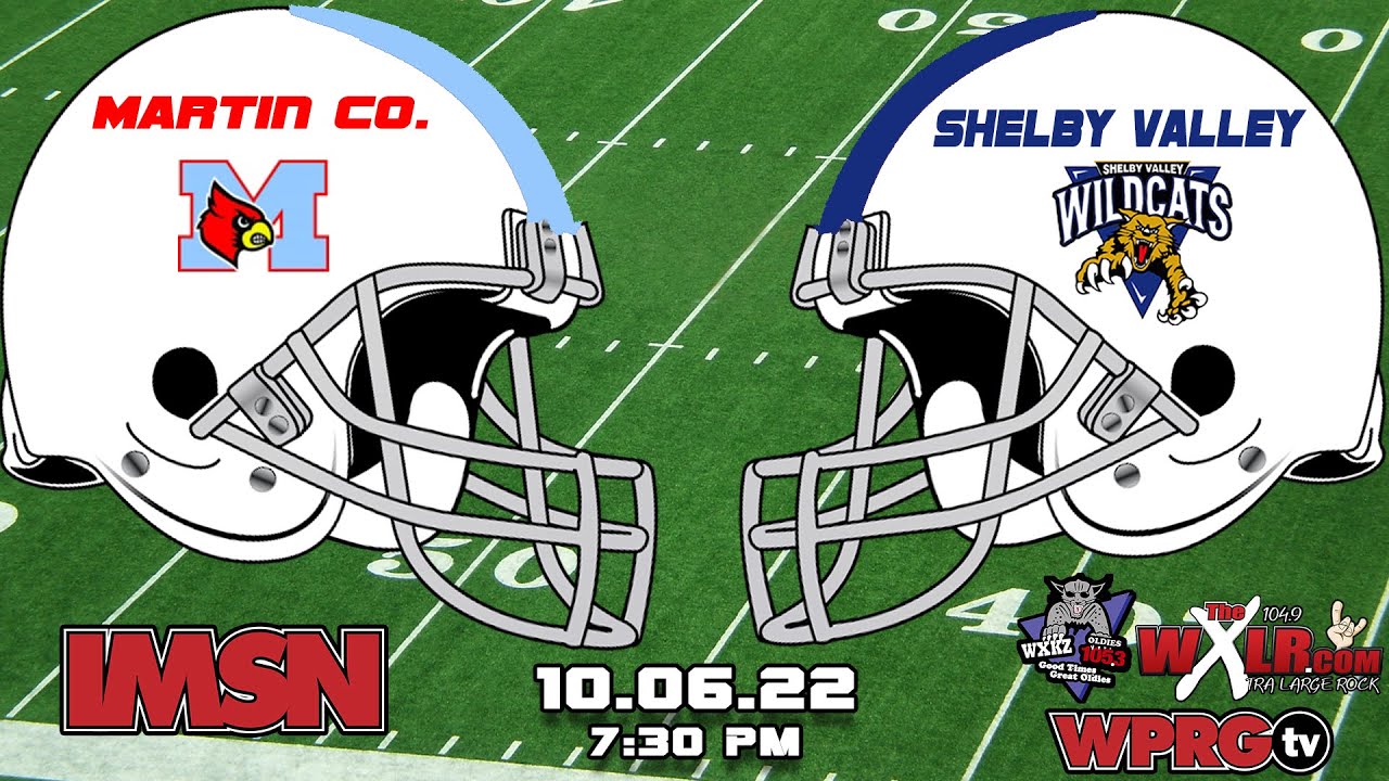 Martin County Shelby Valley High School Football (October 6, 2022