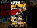 Can one Bartender can handle a weekend rush..?#dailyvlog #muscat #shorts #trendingshorts #explore