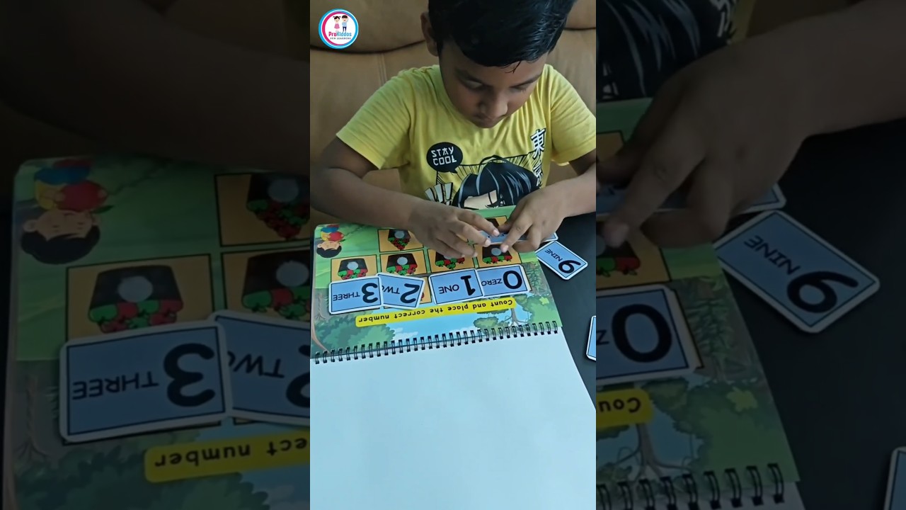 All in busy book counting activity 