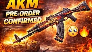 AKM PRE - ORDER CONFIRMED 😳 #bgmi #bgmilive 