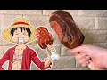【食品サンプル】ワンピースに出てくるようなマンガ肉を作ってみた【Fake Food】