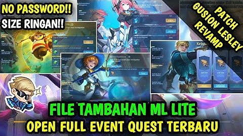 Data Open Full Event Quest Terbaru Patch GS Revamp | File Tambahan ml lite