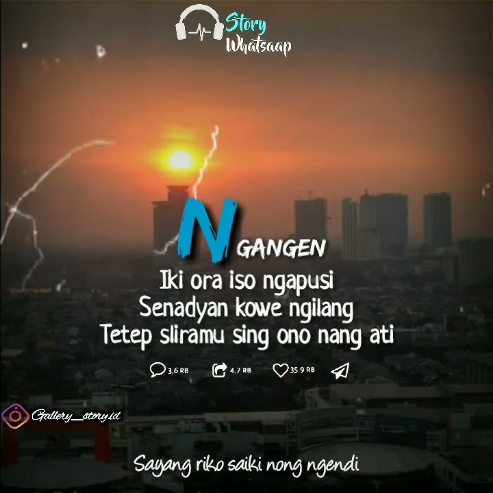 Story wa kangen sama pacar yang jauh (LDR) || cocok buat snap wa dan ig