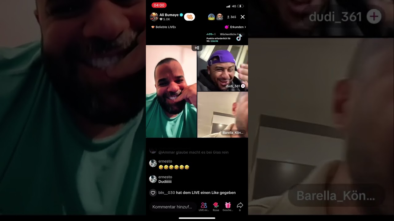 ALI BUMAYE ‼️geschockt 😱 Stream eskaliert mit Dudi