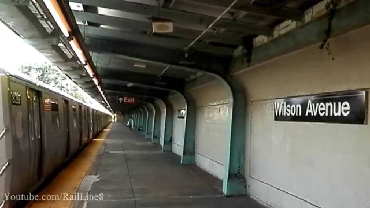 [BMT] Broadway Junction ENY Bound R143 (L) at Wilson Avenue YouTube
