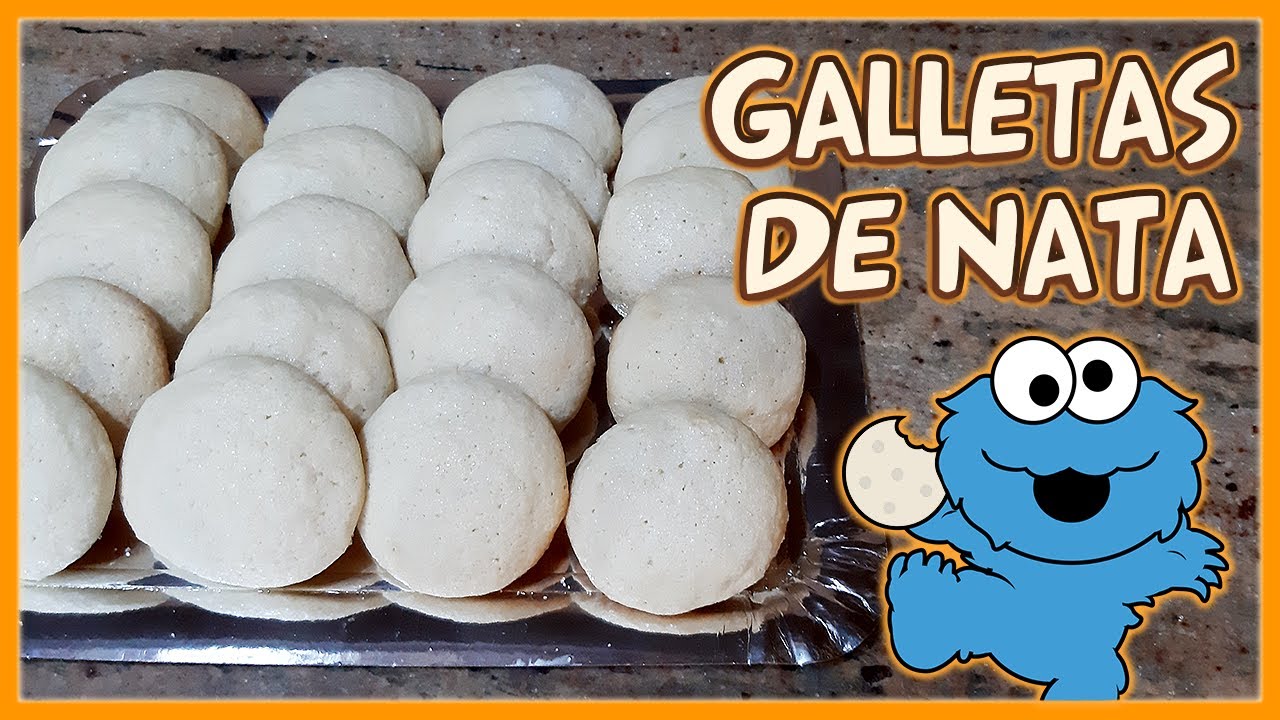 Galletas de NATA, la Receta más FÁCIL que Encontrarás