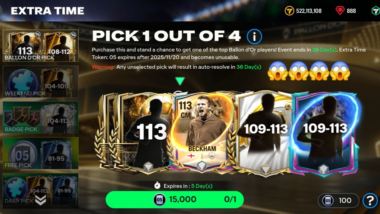 You WON’T Believe These NEW 113 OVR Milestone & Player Picks in FC Mobile