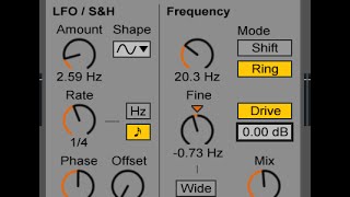 Everything About Ableton - The Frequency Shifter [Tutorial]