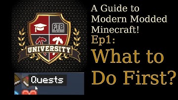 Tips for Starting Out | FTB University 1.19 Tutorial Ep.1