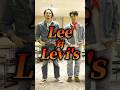 Lee対Levi’s!カッコいいのはどっち!? #デニムコーデ #デニム #メンズファッション #lee #levis