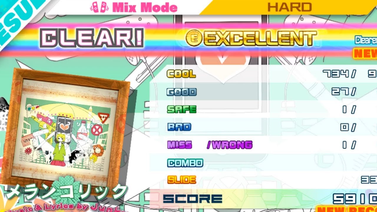 Melancholic Hard Mix Mode - Hatsune Miku Project Diva Mega Melancholic Hard Mix Mode - Hatsune Miku Project Diva Mega