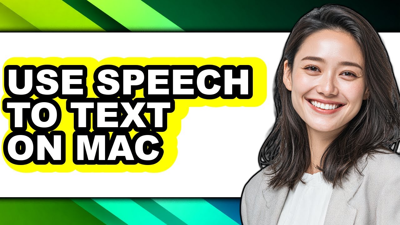 How to Use Speech to Text on Mac - Easy Guide