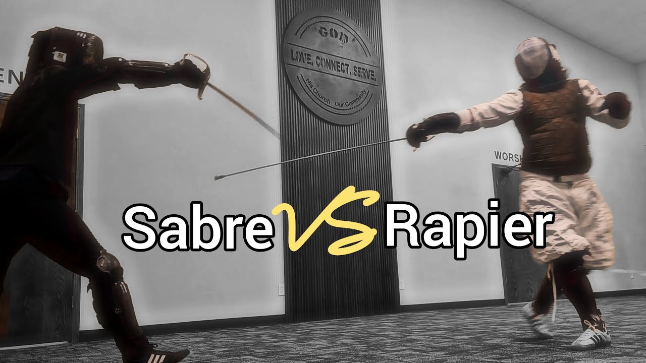 Несколько (неудачных) поединков на рапире и сабле - HEMA