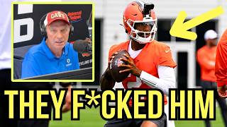 Browns Analyst P*SSED Shedeur Sanders Not Named The Starter Over Deshaun Watson