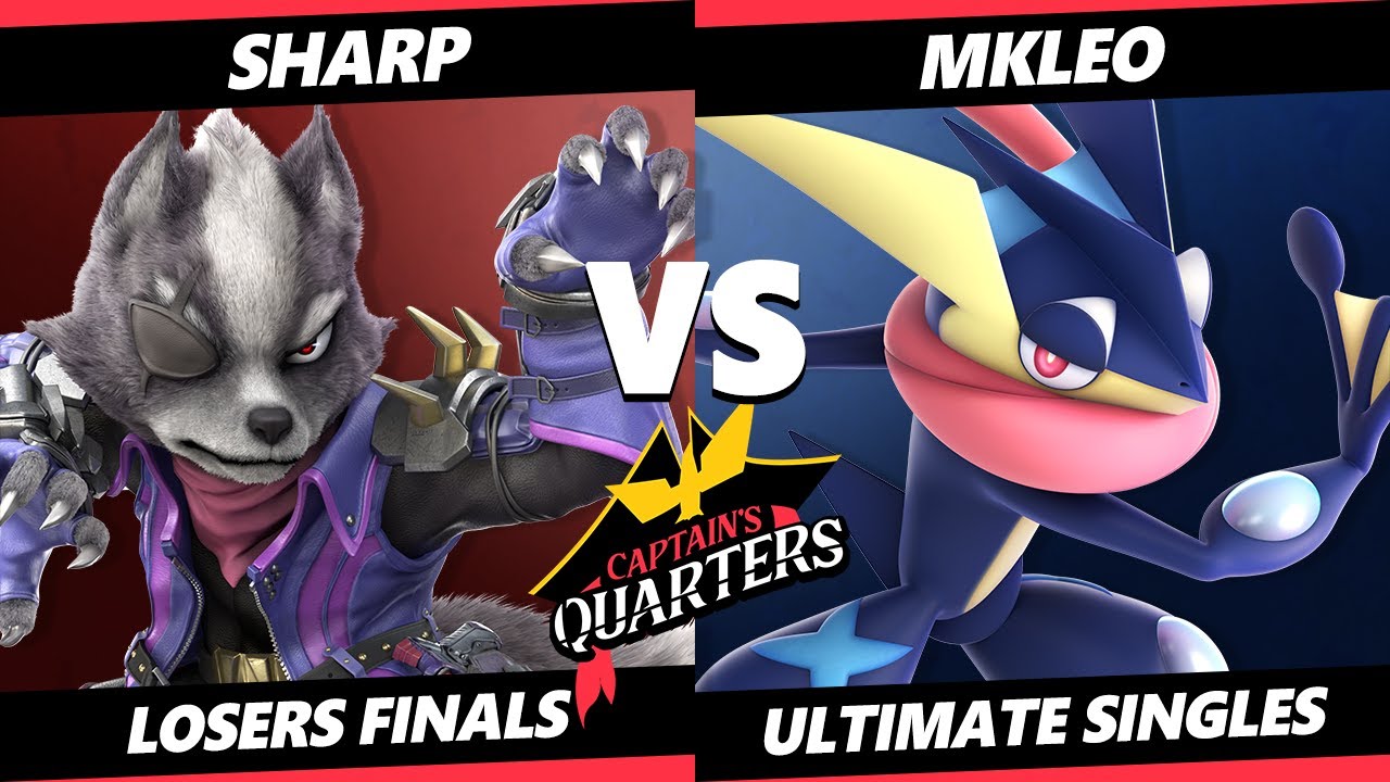 Captain's Quarters 2 Losers Finals - NEST | Sharp (Wolf) Vs. T1 | MkLeo (Greninja) SSBU Singles