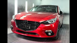 Full Video Mazda Axela Colour Code 41V Soul Red Metallic by SATA MAN Shoton iPhone 14 Pro Max