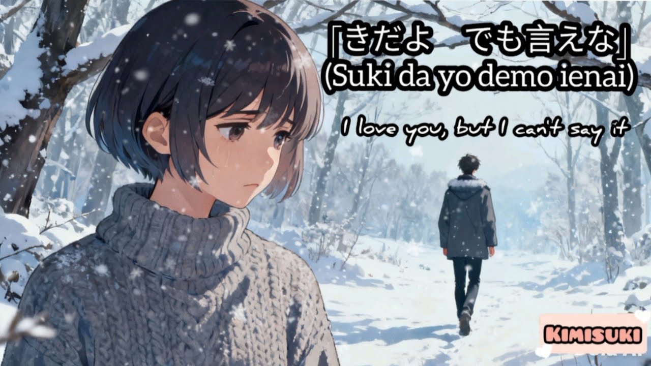 Lagu Jepang Sedih - I Love You, But I Can't Say It