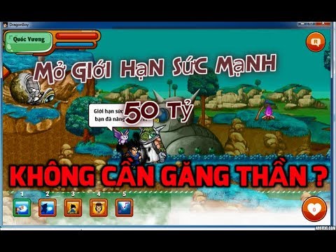 Video Ngọc Rồng Online - Mở giới hạn sức mạnh 50 tỷ ko cần... - youtube