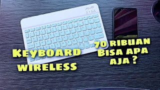 Review Keyboard Wireless Murah GOOJODOQ