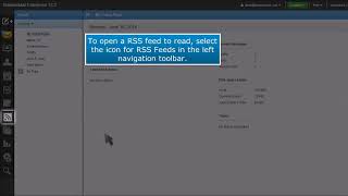 SmarterMail: How to Read Saved RSS Feeds