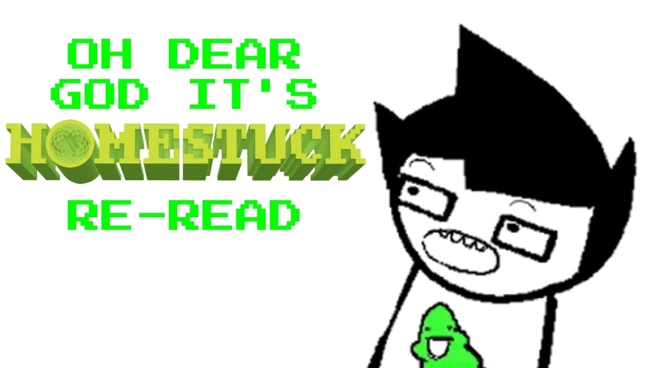 Re-reading Homestuck so I can test out how my audio sounds in OBS