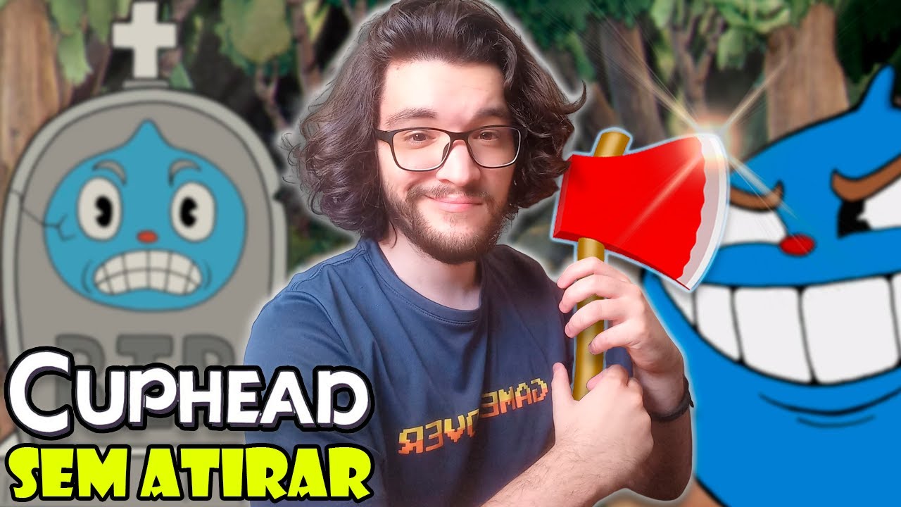 ZERANDO CUPHEAD SEM ATIRAR NO EXPERT | O Início - Dia 1 - BOLA AZUL | - Dillian Resende