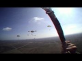Parachutisten Luchtmobiele Brigade springen boven Duitsland