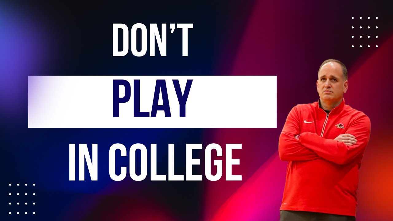 Why You Shouldn’t Play College Sports (Unless You Have These 7 Habits)