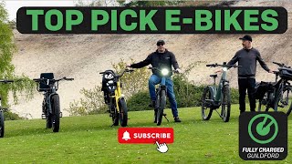 Fully Charged top pick E-bikes