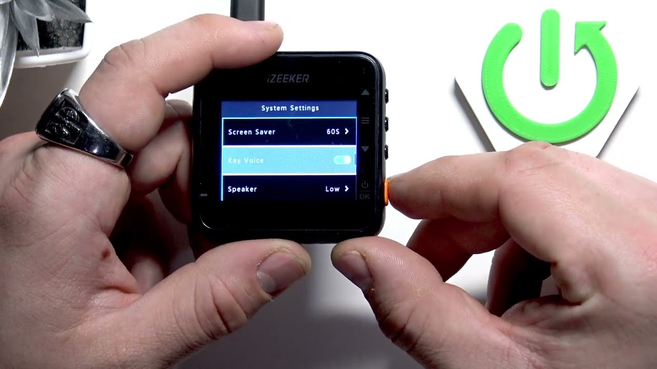 ZEEKER Dual Dash Cam – How to Enable or Disable Button Sounds
