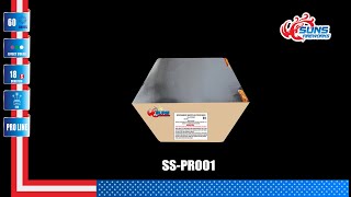 SS-PR001 PRO LINE 1.4G Cakes from Suns Fireworks
