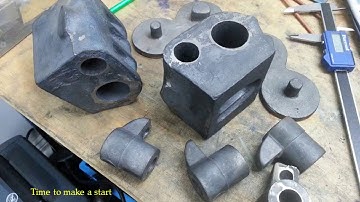 Steam Locomotive 9F Build  Part 19 - Coupling rods, painting, slide bar brackets & cylinders