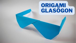 очки оригами | Как сделать оригами очки