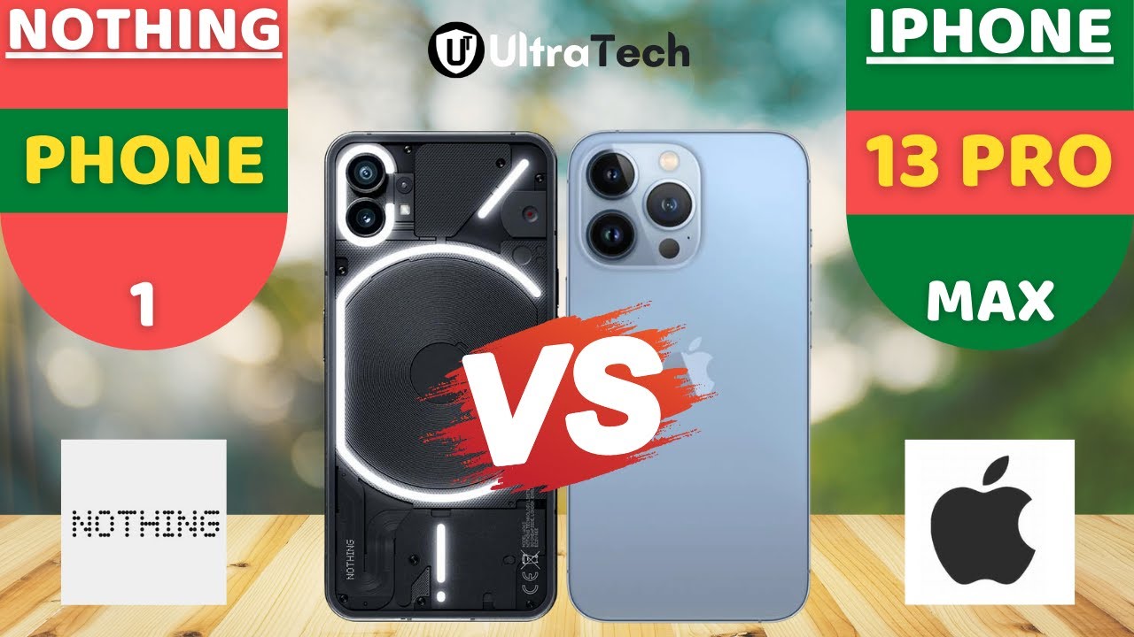 Nothing Phone 1 vs iPhone 13 Pro Max