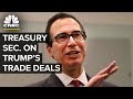 Treasury Secretary Steven Mnuchin Discusses Trade, Tariffs, NAFTA, China, EU and the U.S. Economy… #TopNews