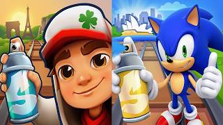 Subway Surfers : Easter Ireland 2026 🆚 Sonic Dash Games Comparison & New Updates  screenshot 1