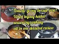 Vinod Legacy  Cast iron kadai review/tomato gravy in cast iron?/how to season Vinod legacy kadai