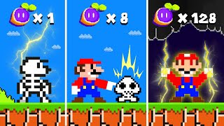 Super Mario Bros. But Every Seed Makes Mario Control Lightning!...