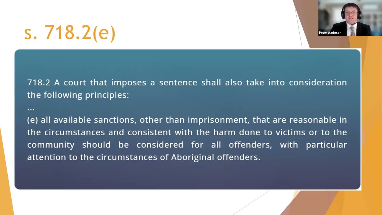Indigenous over-representation in the Criminal Justice System – Case law primer